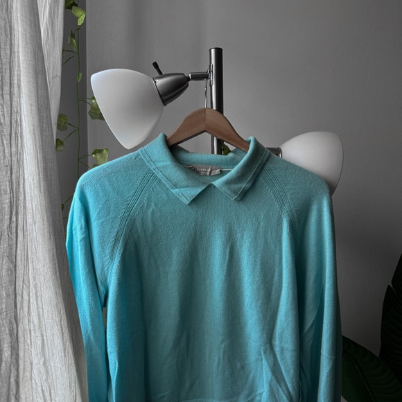 Everlane Cashmere Collared Sweater - Picture 2 of 9